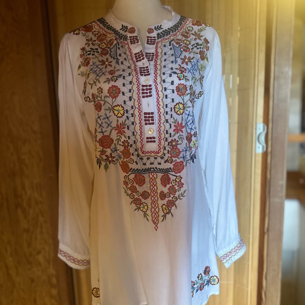 Scully Embroiderd Tunic - Picture 2 of 5